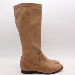 Frye Cindy Slouch Women's 9 M Boots Pull On Soft Lightweight Leather Low Heel